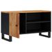 Meuble TV en bois d'acacia 80x33x46 cm