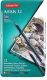 Derwent Artist potloden assorti in blik 12 stuks