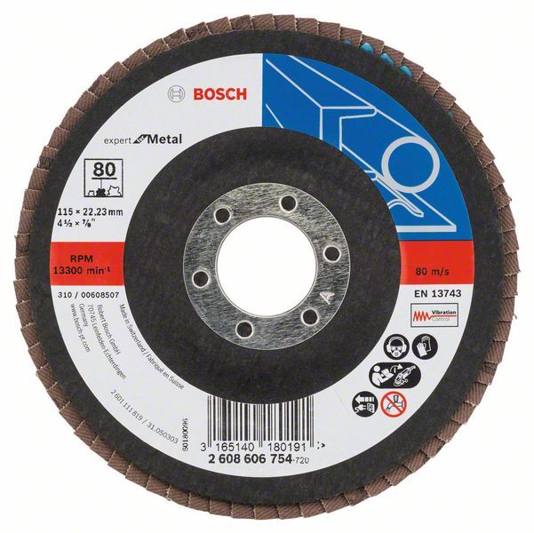 Bosch X551 Expert for Metal - 115mm - 13330 rpm