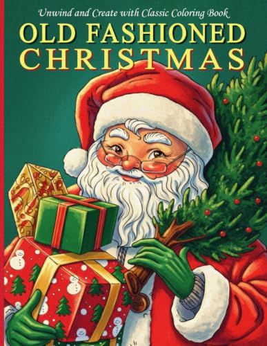 Old Fashioned Christmas Coloring Book