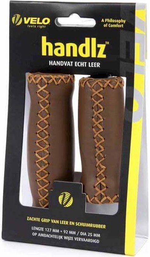 Velo Handvatten Leer 92/127 D Br (pr)