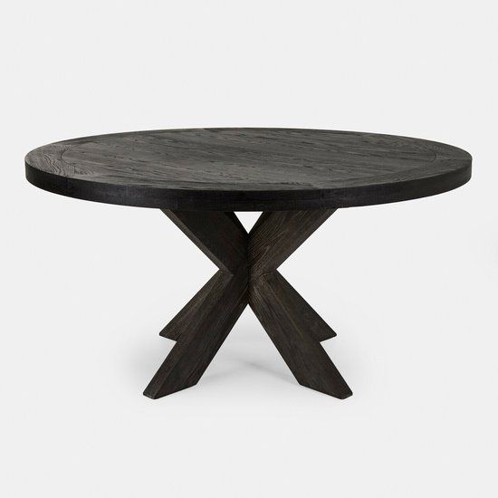 LOBERON Tafel Darvoux bruin/zwart