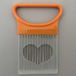 Go Go Gadget - Accessoire de découpe - Peigne à oignons - Outil pour couper oignons, légumes et pommes de terre - Orange