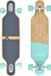 Apollo Twin Tip DT Longboard Savaii - Bamboe