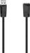 Hama 00200618 USB-kabel USB 2.0 USB-A bus, USB-A stekker 0.75 m Zwart