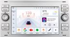 Happiq S-serie Autoradio avec Bluetooth, CarPlay, compatible avec Apple et Android, navigation pour Ford Focus, Mondeo, Fiesta, Transit, Kuga, C-Max & S-Max Galaxy