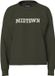 Pieces Trui Pcrisso Ls O-neck Loose Sweat Pwp B 17162357 Forest Night/midtown Dames Maat - S