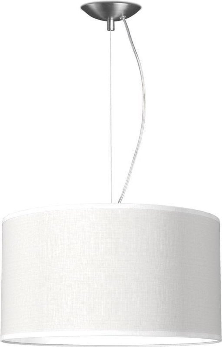 Home Sweet Home Hanglamp - - verlichtingspendel inclusief lampenkap - moderne pendellamp - 1 lichts - Ø 40 cm lengte 100cm - geschikt voor E27 LED lampe - wit