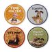 Aardman - Wallace & Gromit Set van 4 Keramische Onderzetters