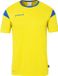 Uhlsport Squad 27 Chemise Manches Courtes Enfants - Jaune / Royal | Taille: 116