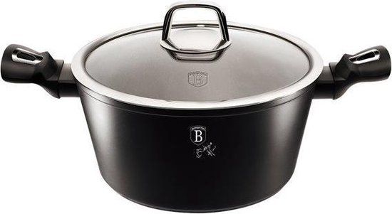Berlinger Haus Black-Silver Collection Braadpan - 20 cm - 2.5L - Zwart