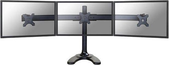 Neomounts FPMA-D700DD3 Monitorstandaard - 3 Schermen - 10-27 inch - Zwart