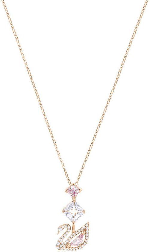 Swarovski Dazzling Swan collier Y rose 5473024