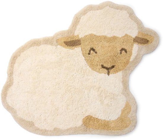Little Dutch Vloerkleed schaap - Wit - Little Farm