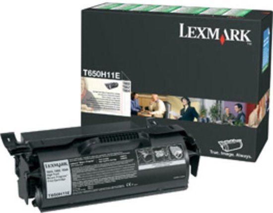 Lexmark 0T650H11E Black Toner Cartridge - 25000 Pages - Original