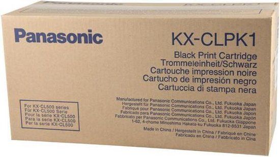 Panasonic KX-CLPK1 Zwarte Toner Origineel 13000 pagina's