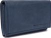 The Chesterfield Brand Leren Portemonnee Avola Wallet Navy Donkerblauw