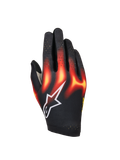 Alpinestars Gants Gaming Graphic 3 Noir Rouge Vif Jaune Chaud, Taille : XXL