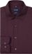 OLYMP Level 5 body fit overhemd - structuur - bordeaux rood - Strijkvriendelijk - Boordmaat: 43 (EU maat: XL)
