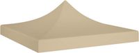 vidaXL Partytentdak 270 g/m² 3x3 m beige