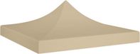 vidaXL Partytentdak 270 g/m² 3x3 m beige