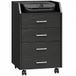 Vinsetto armoire de classement - Panneau de particules - 40 x 36 x 65 cm - Noir