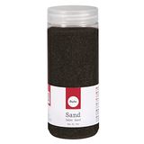 Rayher 39339576 Zand, fijn, 0,1-0,5 mm, blik 475ml, zwart