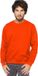 Gildan Primex Oranje sweater/trui katoenmix voor heren - Holland feest kleding - Supporters/fan artikelen S