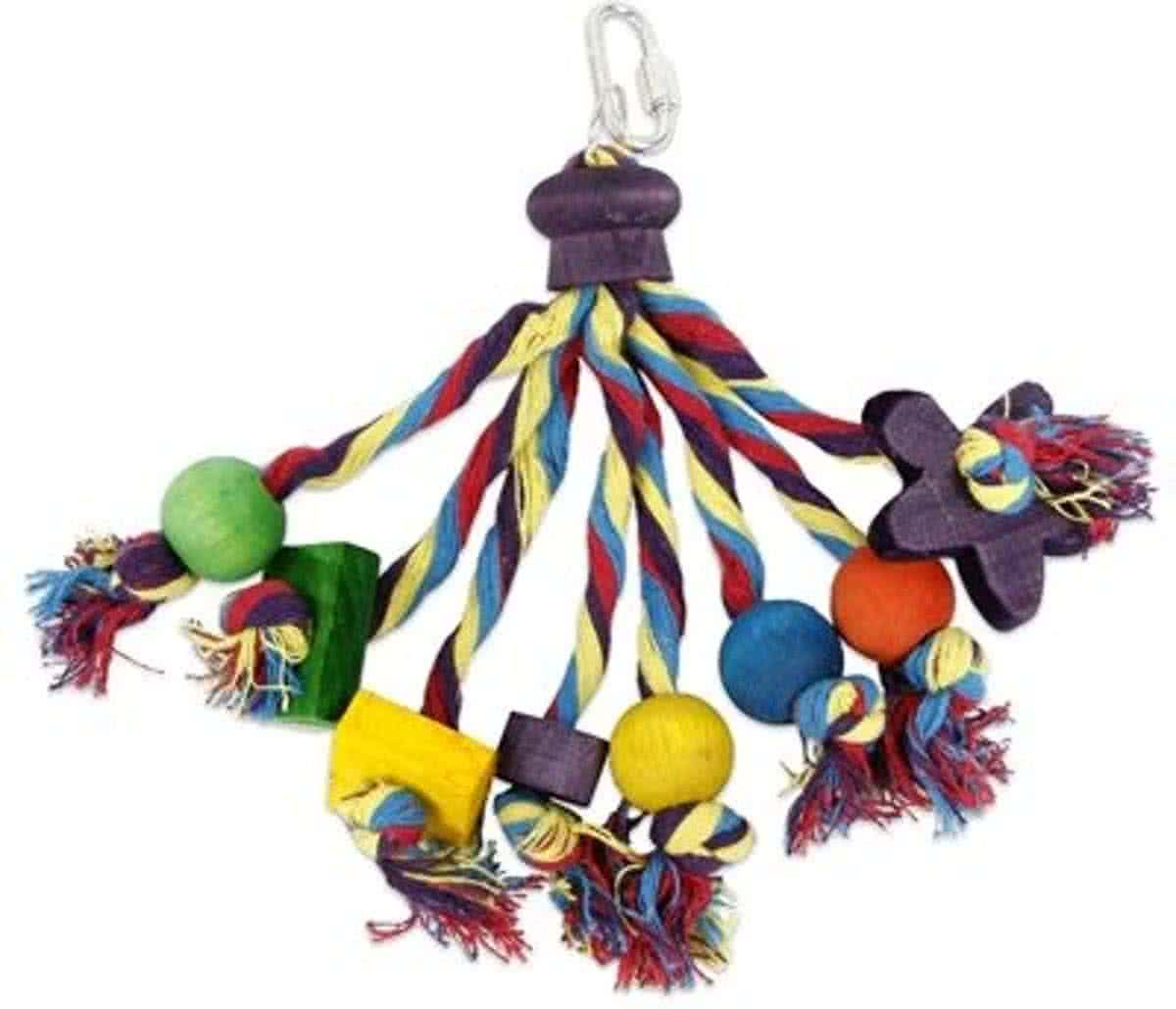 HAPPY PET Speelgoed Papegaai - Carnival - 22x11x11 cm