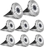 Merkloos / Sans marque Mellow Mint Hungary Korlátolt Felelősségű Társaság 8-pack Solar Deck Lights Outdoor