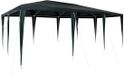 vidaXL Partytent Groen 600 x 400 x 266 cm Polyester en Staal