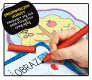 Lisciani Ensemble d'écriture Montessori avec 18 planches - stylo ergonomique, à partir de 3 ans