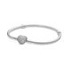 Pandora Zilveren Pave Heart Armband 590727CZ-23