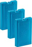 Plasticforte Koelelementen van 1000 gram - 6x stuks - blauw - 22 x 14.5 x 3.5 cm - voor koeltas en koelbox