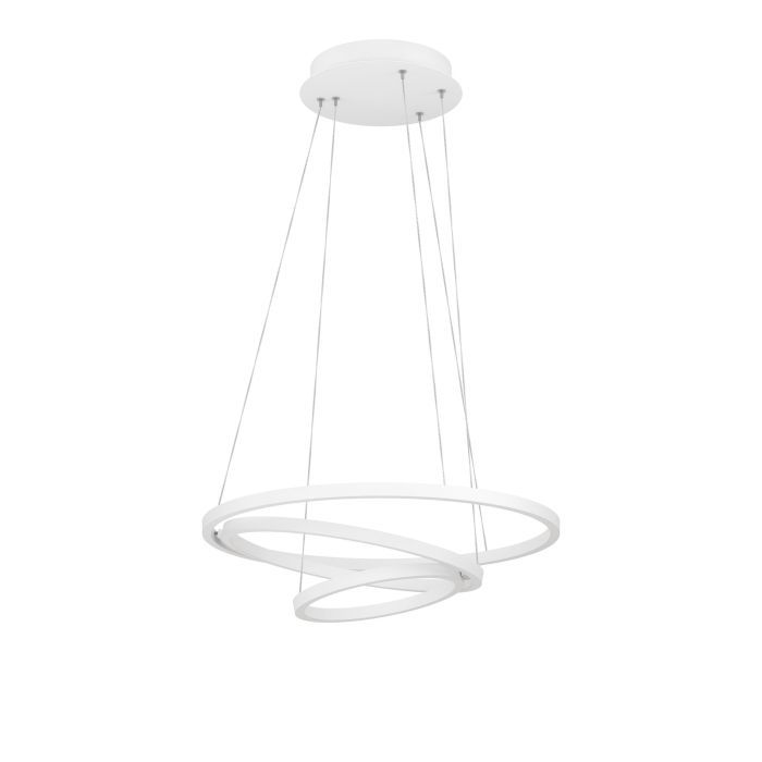 EGLO Connect Lobinero-Z Hanglamp - Wit - 6000 Lumen - 110cm