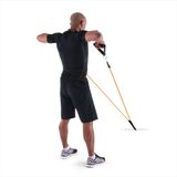 PTP-fitnessband Powertube weerstandsband 120 cm Oranje