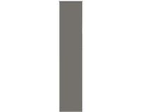 vidaXL Rolgordijn verduisterend 45x230cm polyester Grijs
