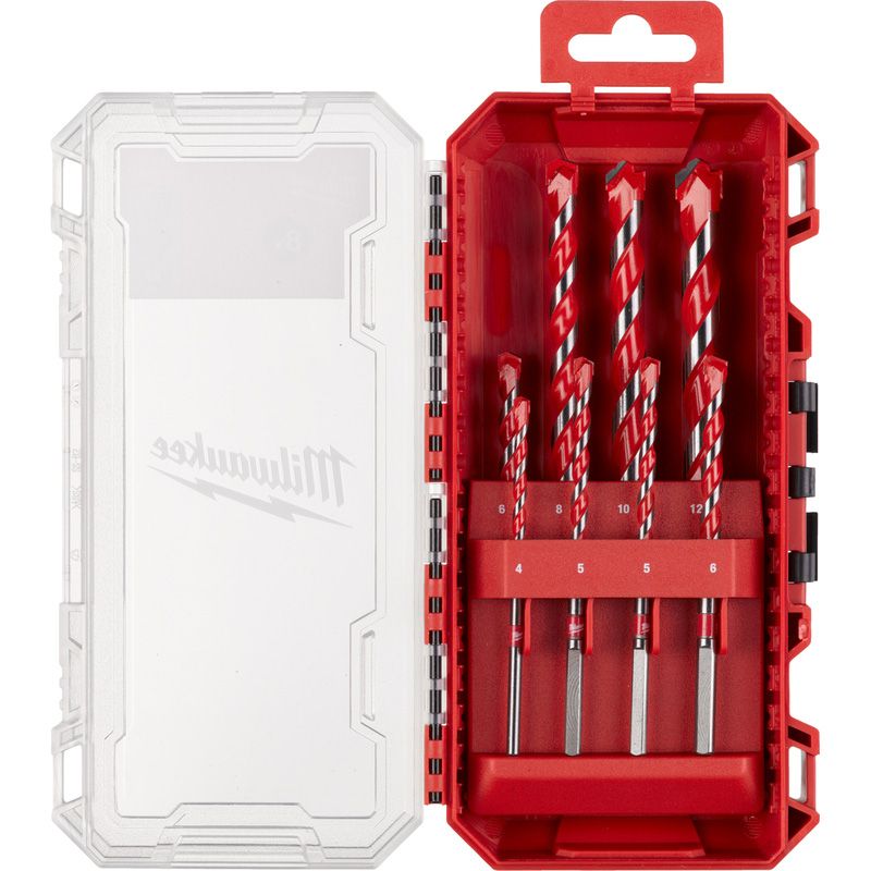 Milwaukee Betonborenset Premium 8-delig - 4932493881