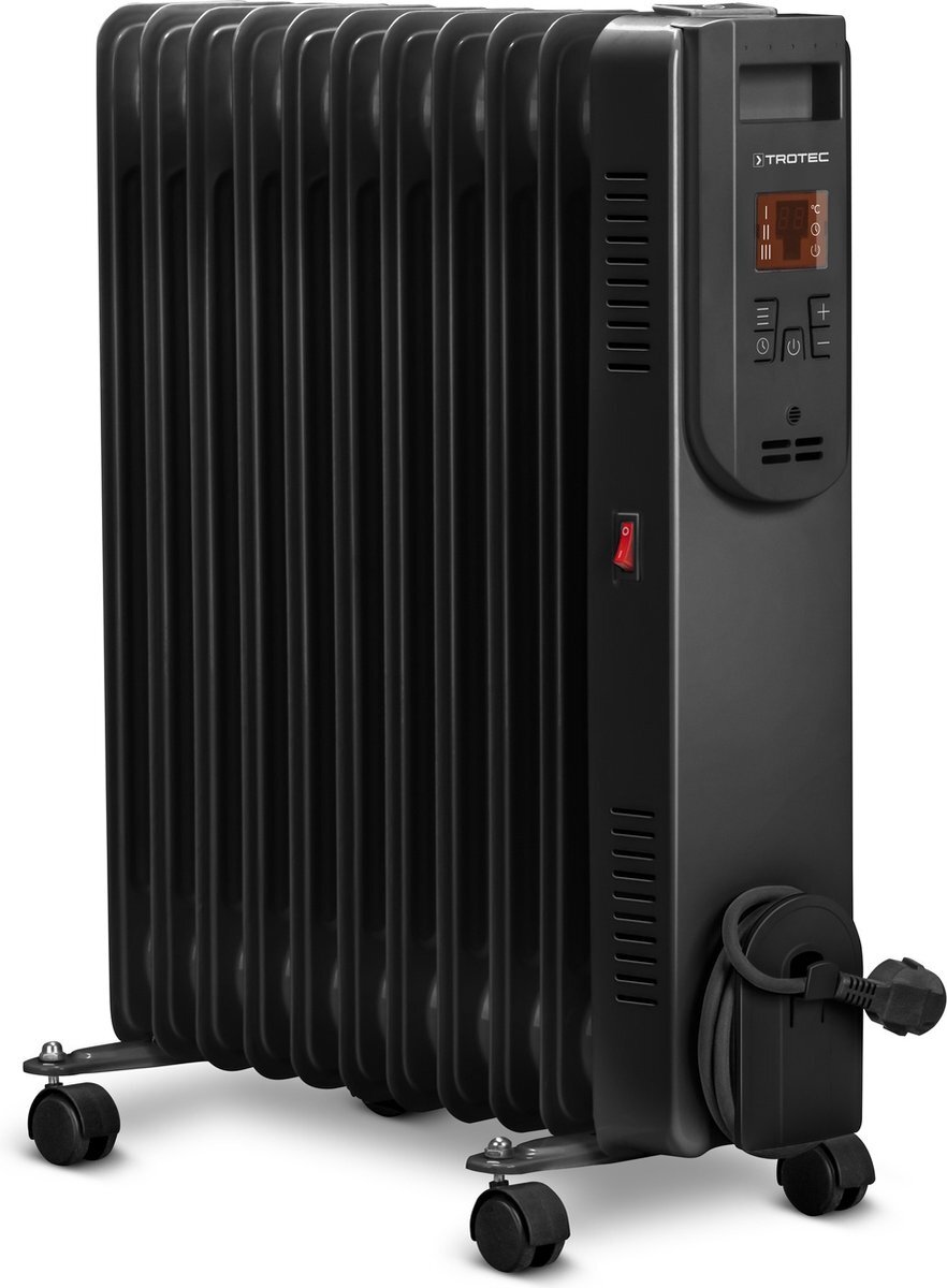 Trotec Elektrische radiator TRH 25 E - bij-verwarming - oliegevulde radiator - Timer - 3 Standen