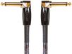 BOSS BIC-1AA Studio Grade Instrument Cable, Patch/pedal cable, right-angle 1/4-inch connectors, 1 ft/30 cm length