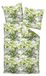 Mako-Satin linge Milano, 135x200 + 80x80 cm, groen