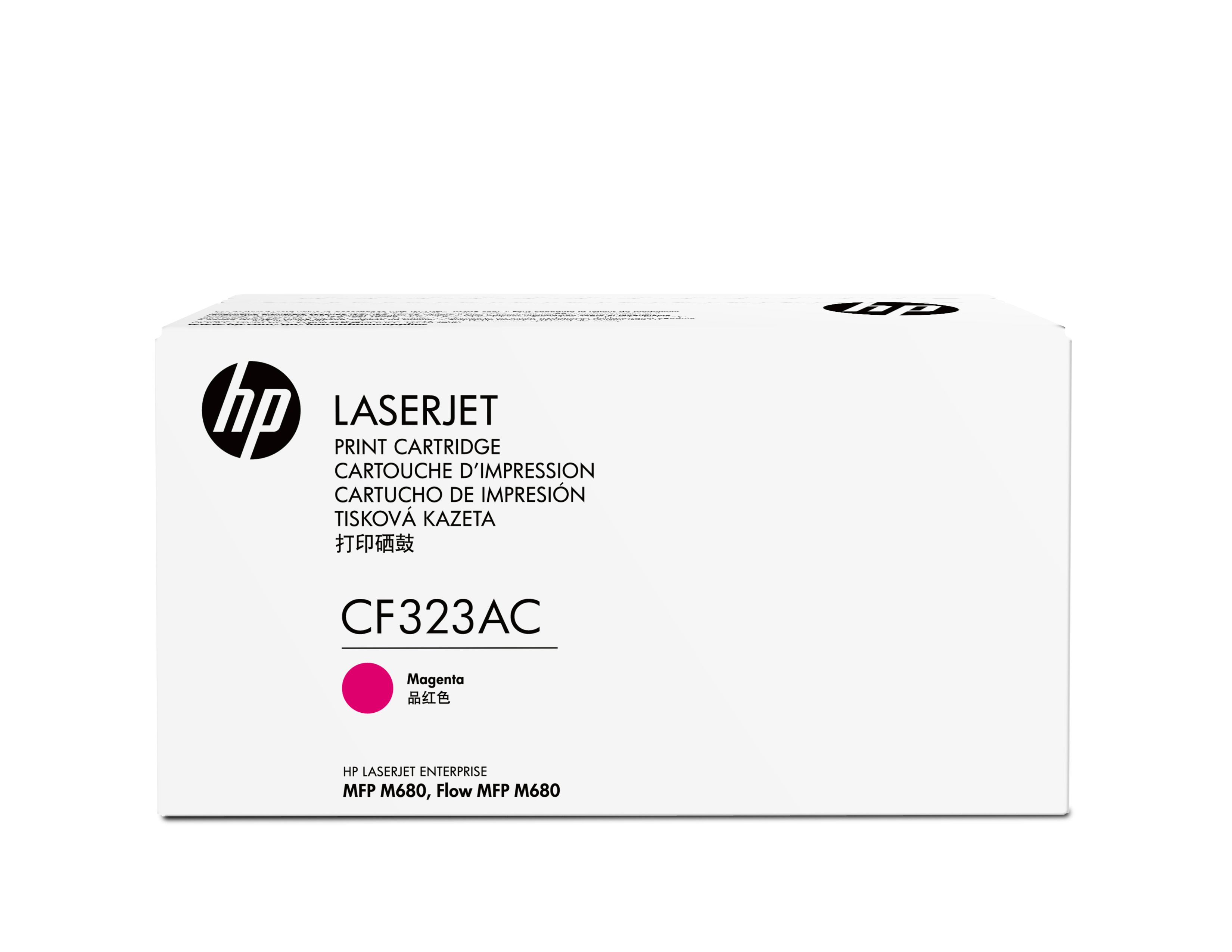 HP 653A Magenta Toner Cartridge (CF323AC)