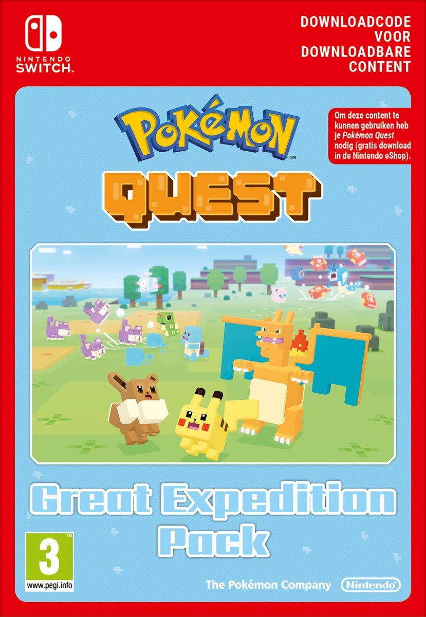 Nintendo pokemon quest great expedition pack (download code