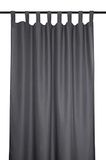 Lovely Casa Gordijn, model Nelson, antraciet, 135 x 260 cm, 100% polyester