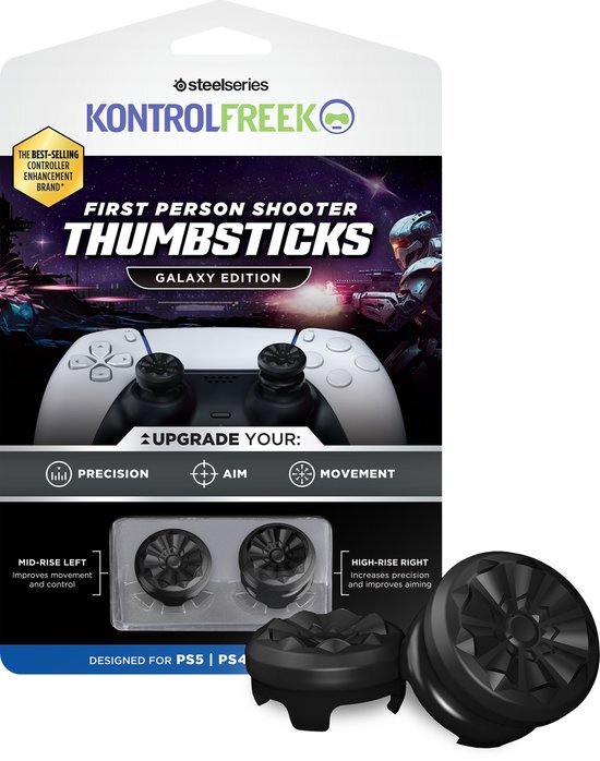 KontrolFreek FPS Galaxy Thumbsticks - Zwart (PS4 & PS5)