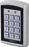 Sygonix SY-6428612 Clavier à code avec RFID Montage en surface 12 V CC/CA, 24 V CC/CA IP66 Avec clavier rétroéclairé