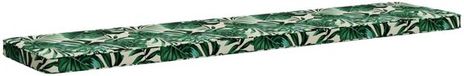 vidaXL - 1-delig - Bankkussen - VUGHT - 100% Polyester - Bladpatroon