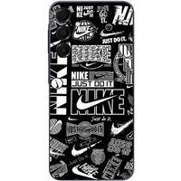 Nike Hoesje Samsung Galaxy A16 Nike air logo Download Nike Graffiti zwart wit Maniacase