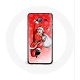 Maniacase Samsung Galaxy J7 2016 Hoesje Anime Son Goku Dragon Ball Kerstmis 2023