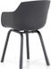 Lifestyle Garden Furniture Salina/Forest 180 cm dining tuinset 4-delig Grijs-antraciet